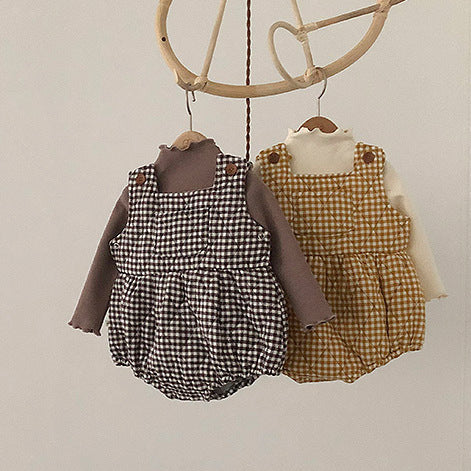 Discover the Baby Triangle Romper Baggy Fart Clothing