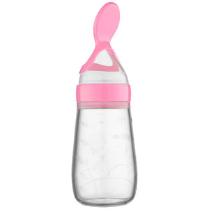 Discover the Silicone Baby Rice Paste Feeding Spoon